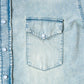 Wythe New York Denim Pearlsnap Shirt - Washed Indigo