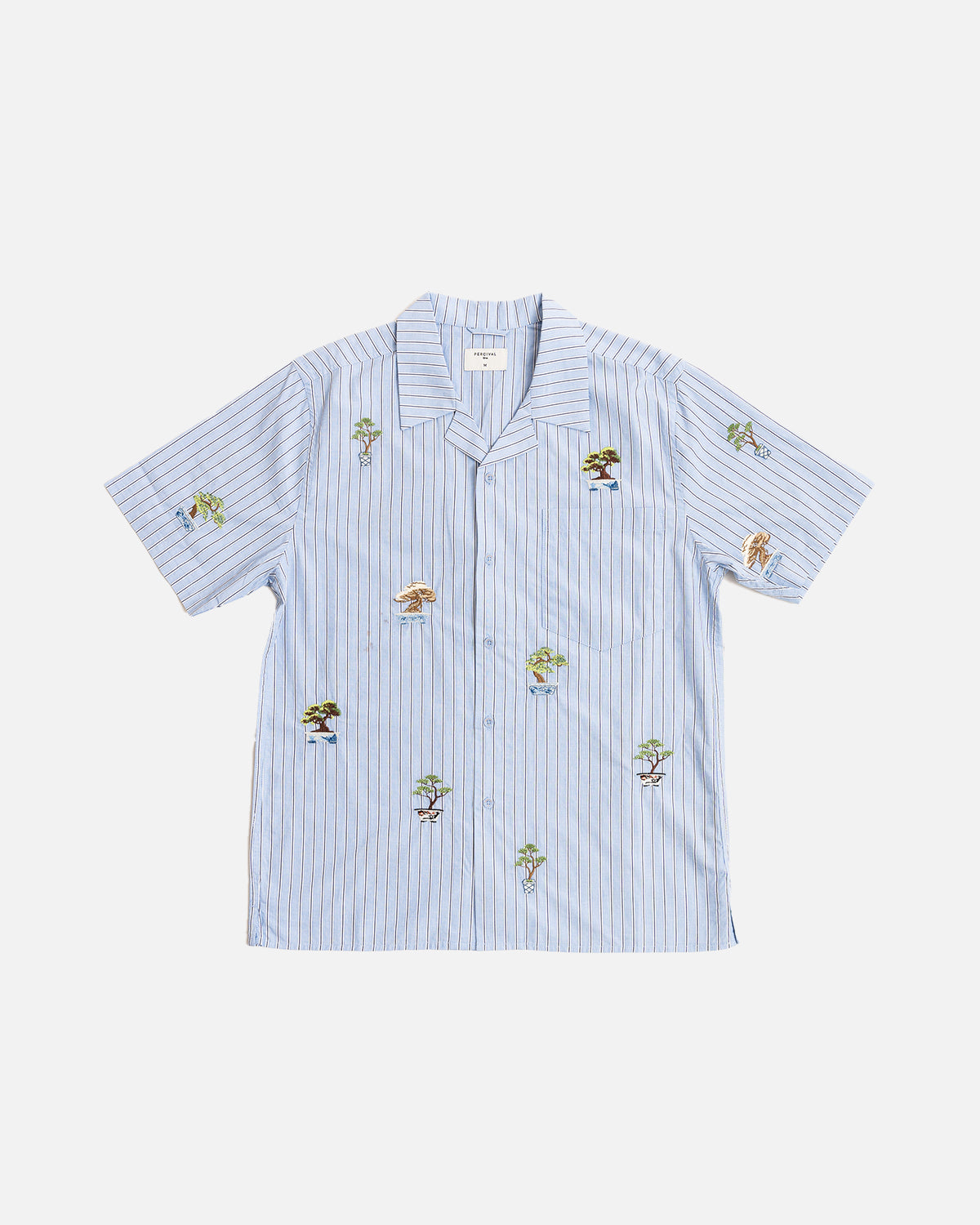 Percival Bonsai Stripe Cuban Shirt