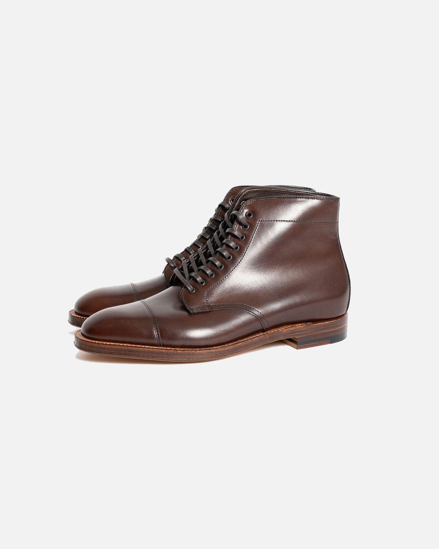 Alden Straight Tip Boot Dark Brown 3912D