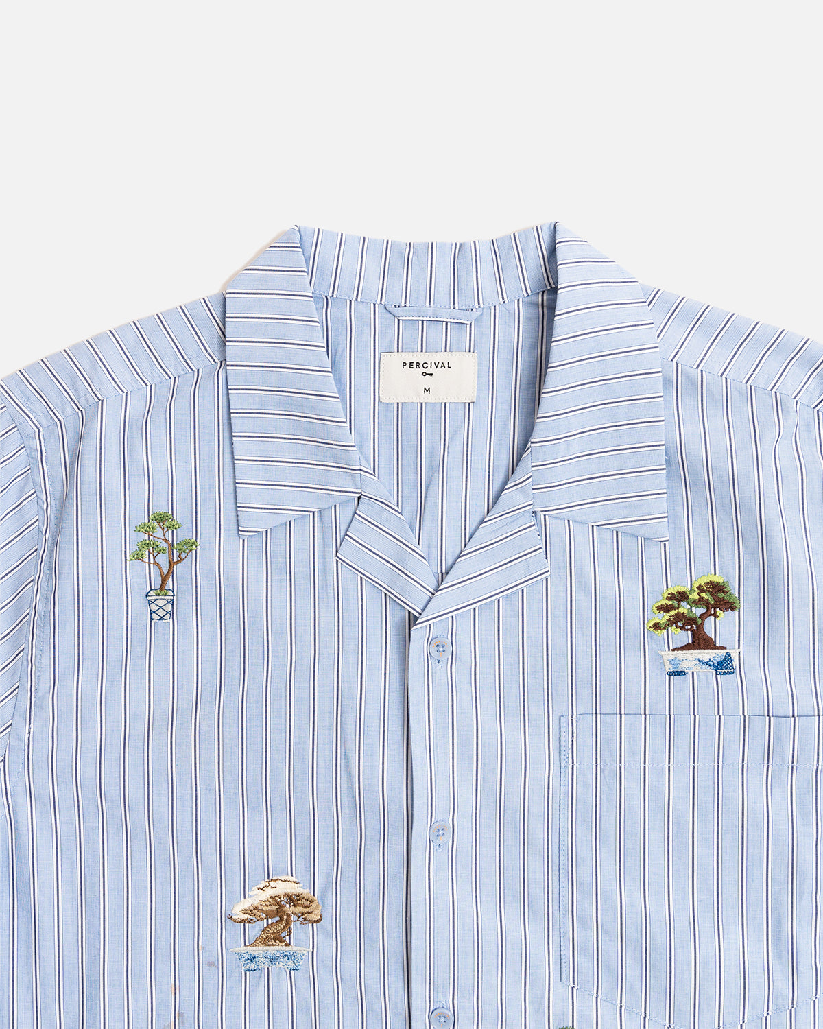 Percival Bonsai Stripe Cuban Shirt