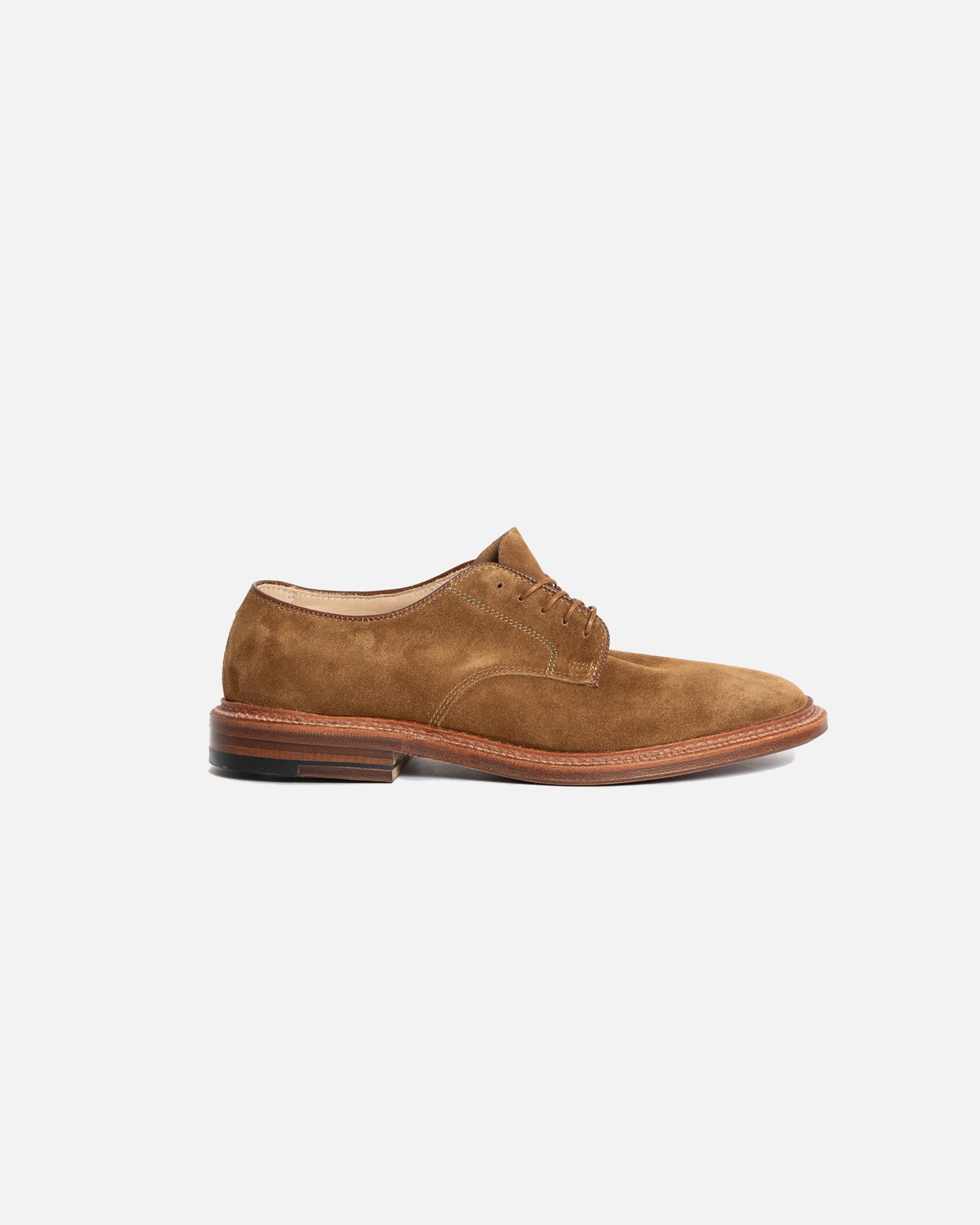 Alden Unlined Plain Toe Snuff Suede 29336F D