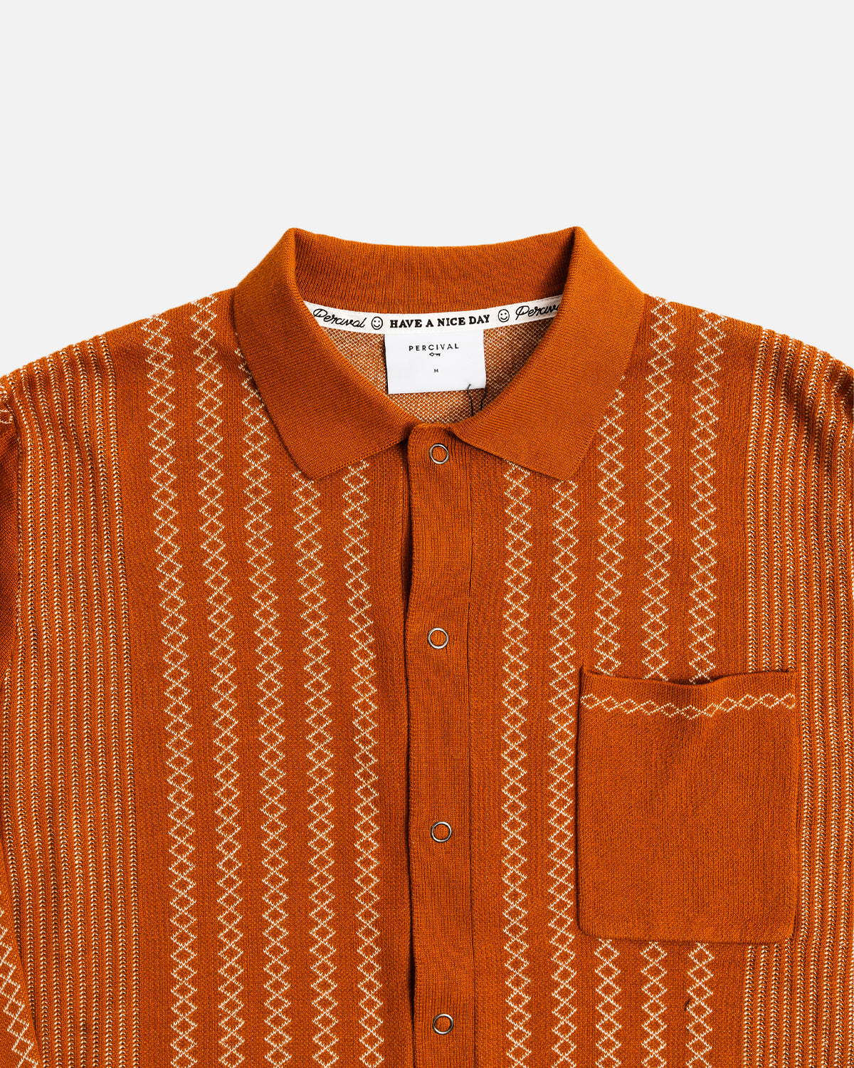 Percival Bevel Knitted Shirt