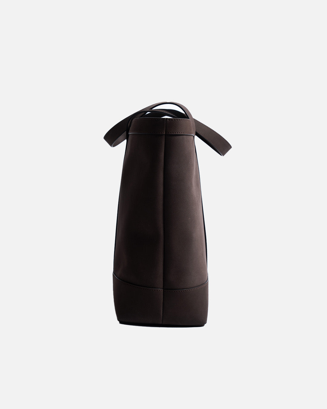 Dark Brown Nubuck - The Decorum Tote Bag