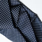 YK Navy Polka Dot Scarf FW24