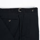 The Decorum Grant Trousers in Black Wool Seersucker