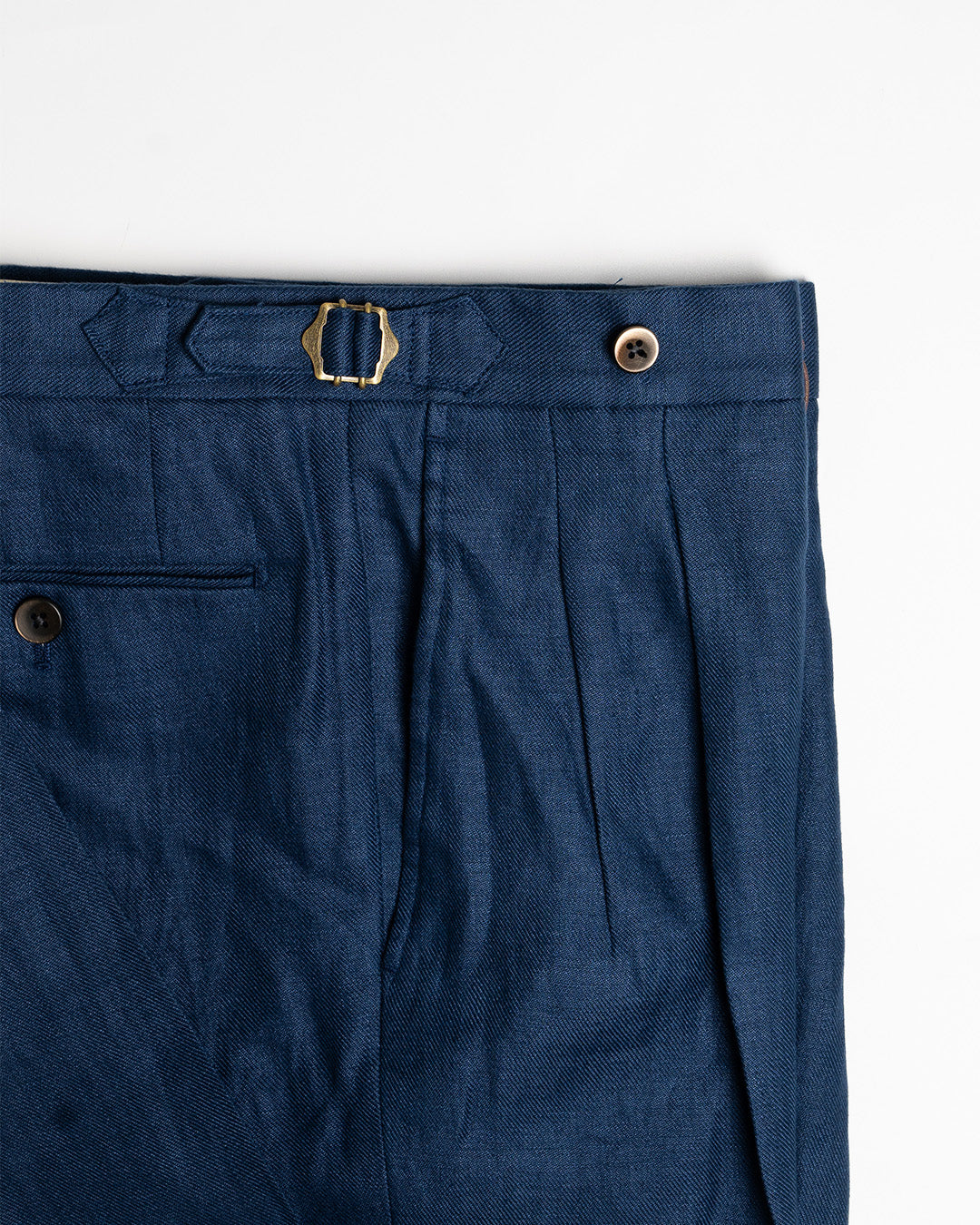 Echizenya Blue Linen Pants (New)
