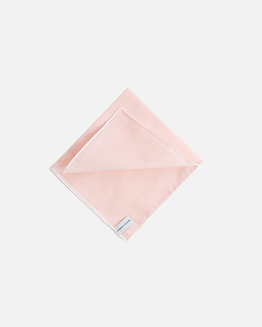 Simonnot Godard Light Pink/White Handkerchief