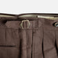 Echizenya Dark Brown Linen Pants (New)