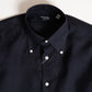 Kamakura Navy Linen Napoli Shirt