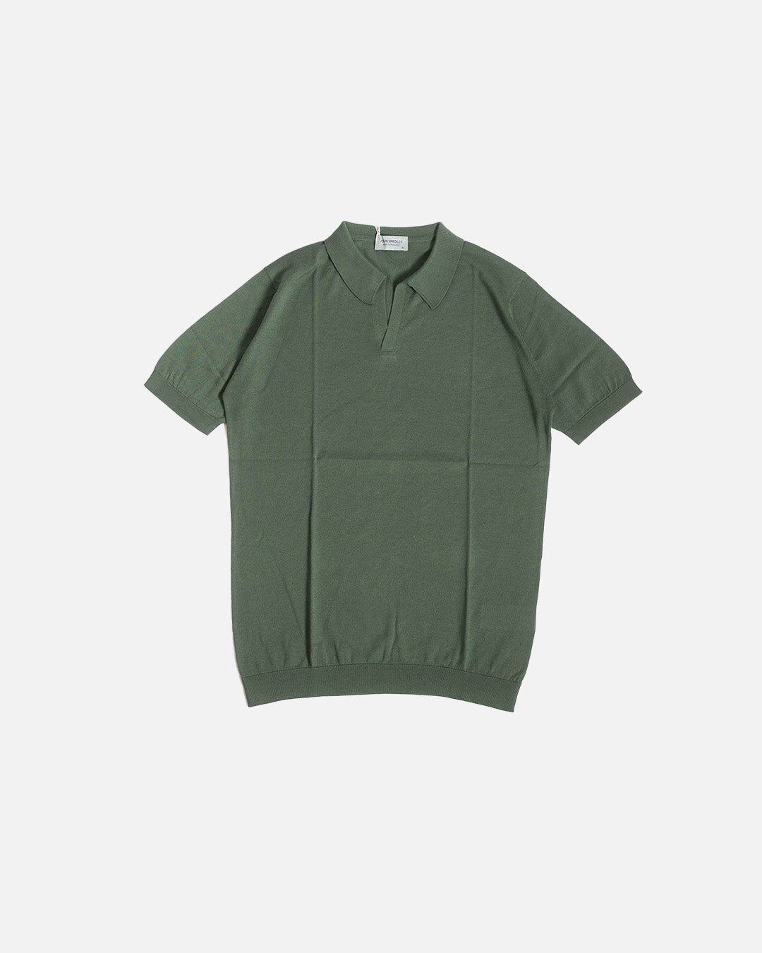 John Smedley Noah Sea Island Cotton Skipper Palm