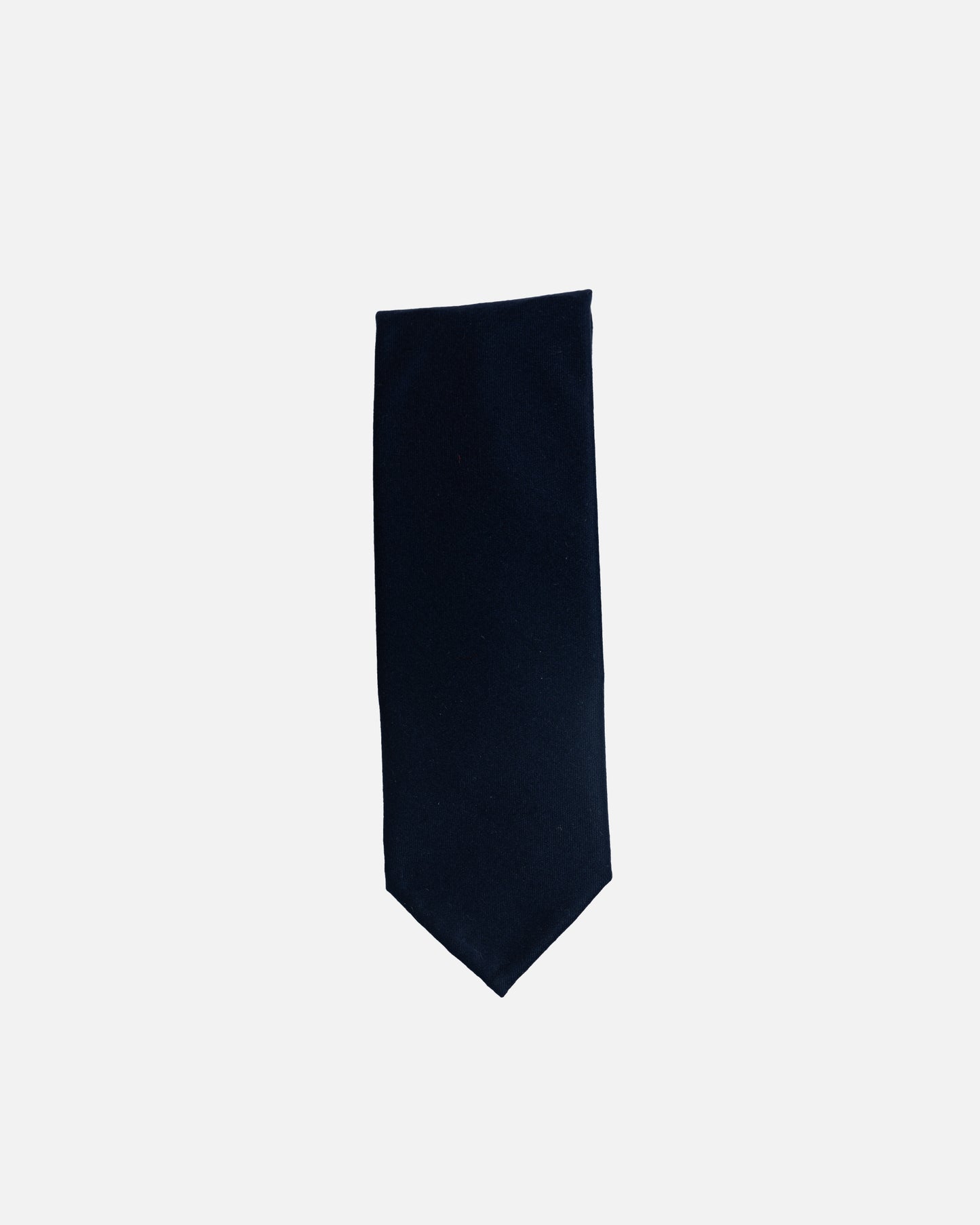 Bigi Cravatte Navy Wool Tie