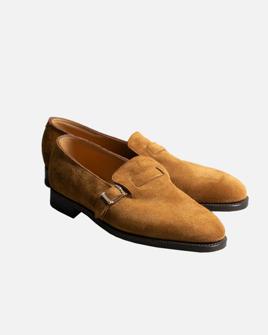 John Lobb Delano II Tobacco Suede