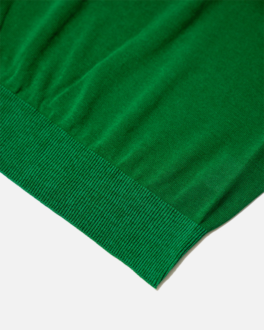 The Decorum Off Duty Green Knit T-Shirt (New)