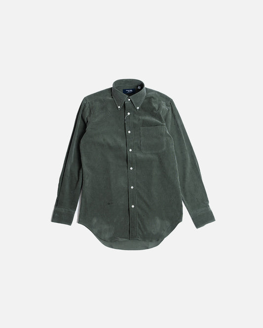 Kamakura Olive Corduroy Button Down Shirt