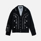 HBarC Bolero Men's Jacket Black and White