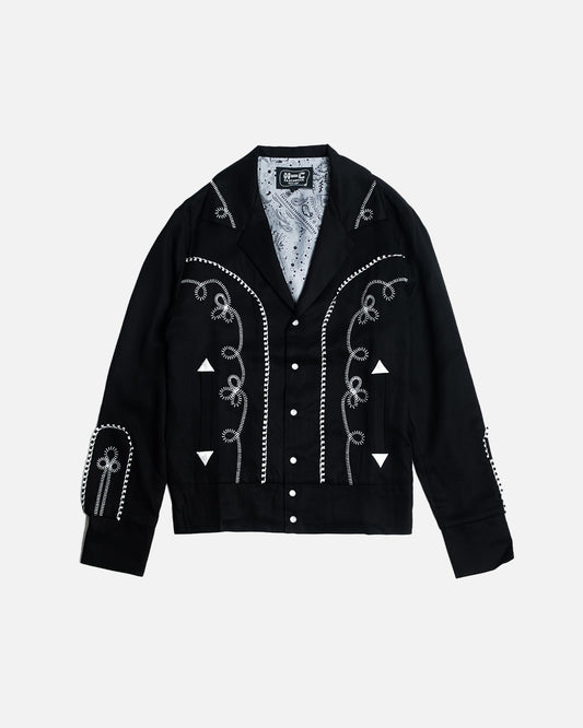 HBarC Bolero Men's Jacket Black and White