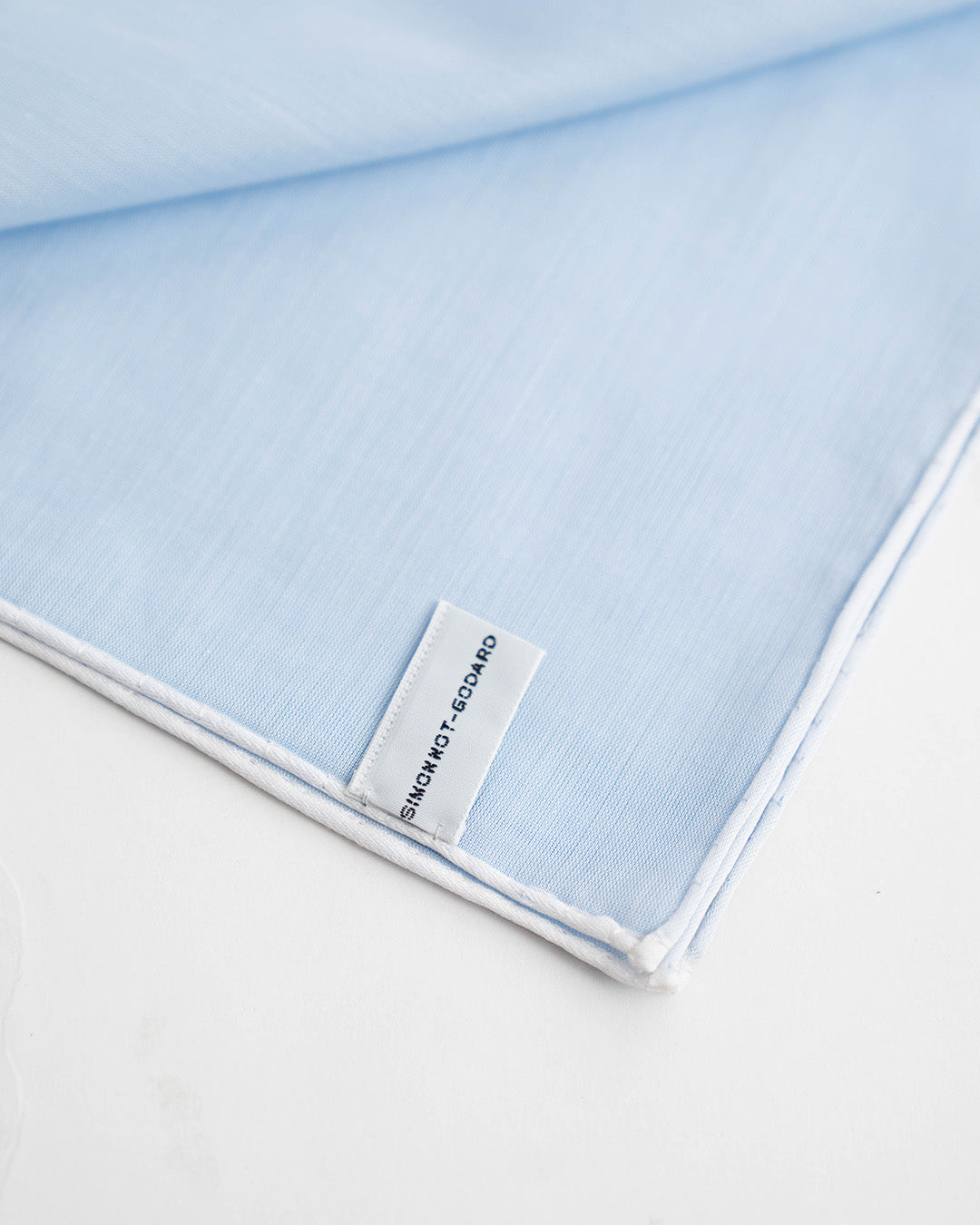 Simonnot Godard Sky/White Handkerchief
