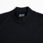 United Arrows Golf Black Mock Neck Knit