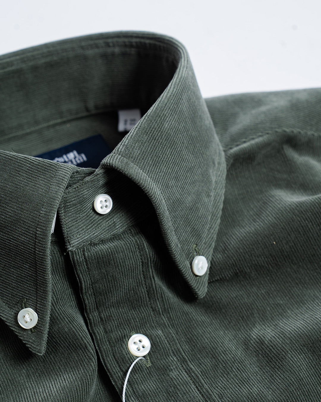 Kamakura Olive Corduroy Button Down Shirt