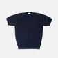 The Decorum Off Duty Navy Knit T-Shirt (New)