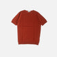 John Smedley Belden Sea Island Cotton T-Shirt Baked Red