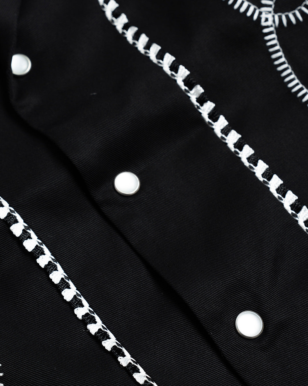 HBarC Bolero Men's Jacket Black and White