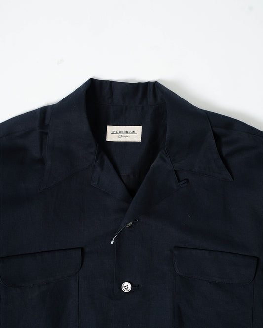 YK Navy Retro 50's Shacket