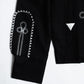 HBarC Bolero Men's Jacket Black and White