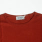 John Smedley Belden Sea Island Cotton T-Shirt Baked Red