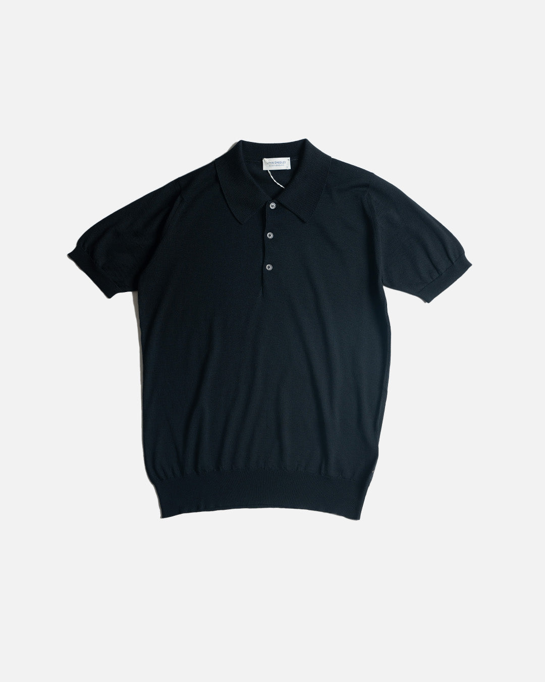 John Smedley Peaks 309 Polo-shirt Black