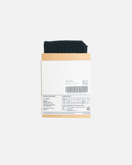 Votta Ribbed Navy Over The Calf