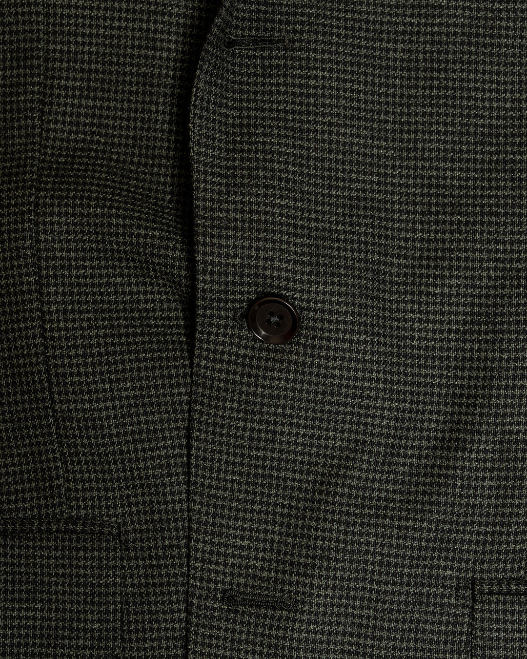 Ring Jacket Green Houndstooth Suit