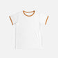 Wythe New York Tubular Ringer Tee - Apricot