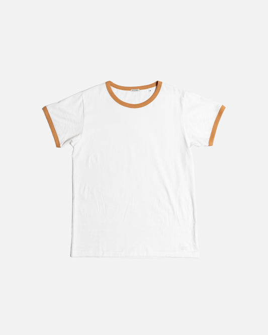 Wythe New York Tubular Ringer Tee - Apricot