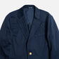 D.C. White Navy Single Breasted West Point Blazer