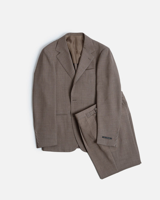 Ring Jacket Light Brown Suit