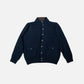The Decorum Bomber Knit Jacket - Navy