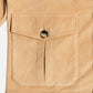 Ascot Chang Ultra Suede Blouson Jacket Beige