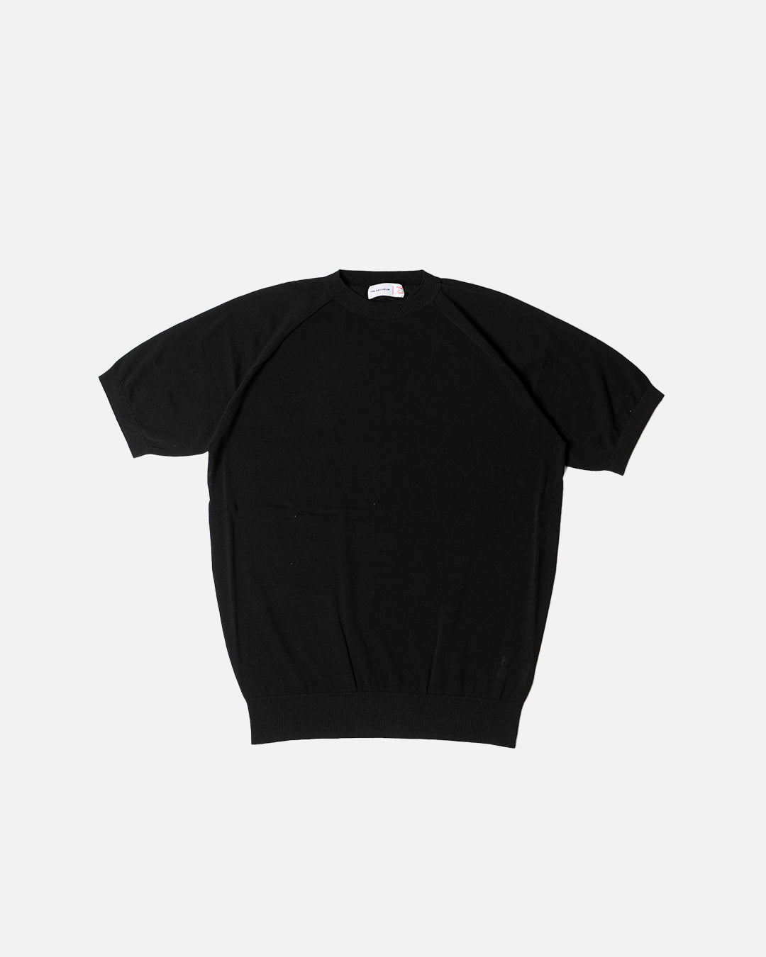 The Decorum Off Duty Black Knit T-Shirt (New)