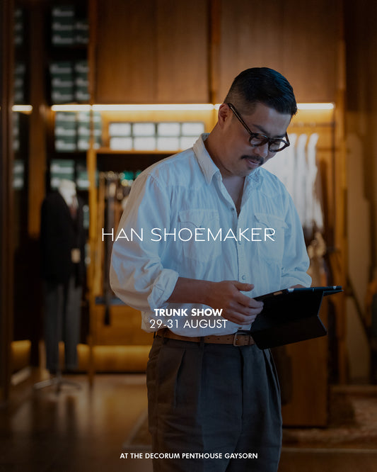 HAN SHOEMAKER trunk show, 29 - 31 AUG 2025