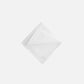 Simonnot Godard Jour Venise White Hemstitch Pocket Square