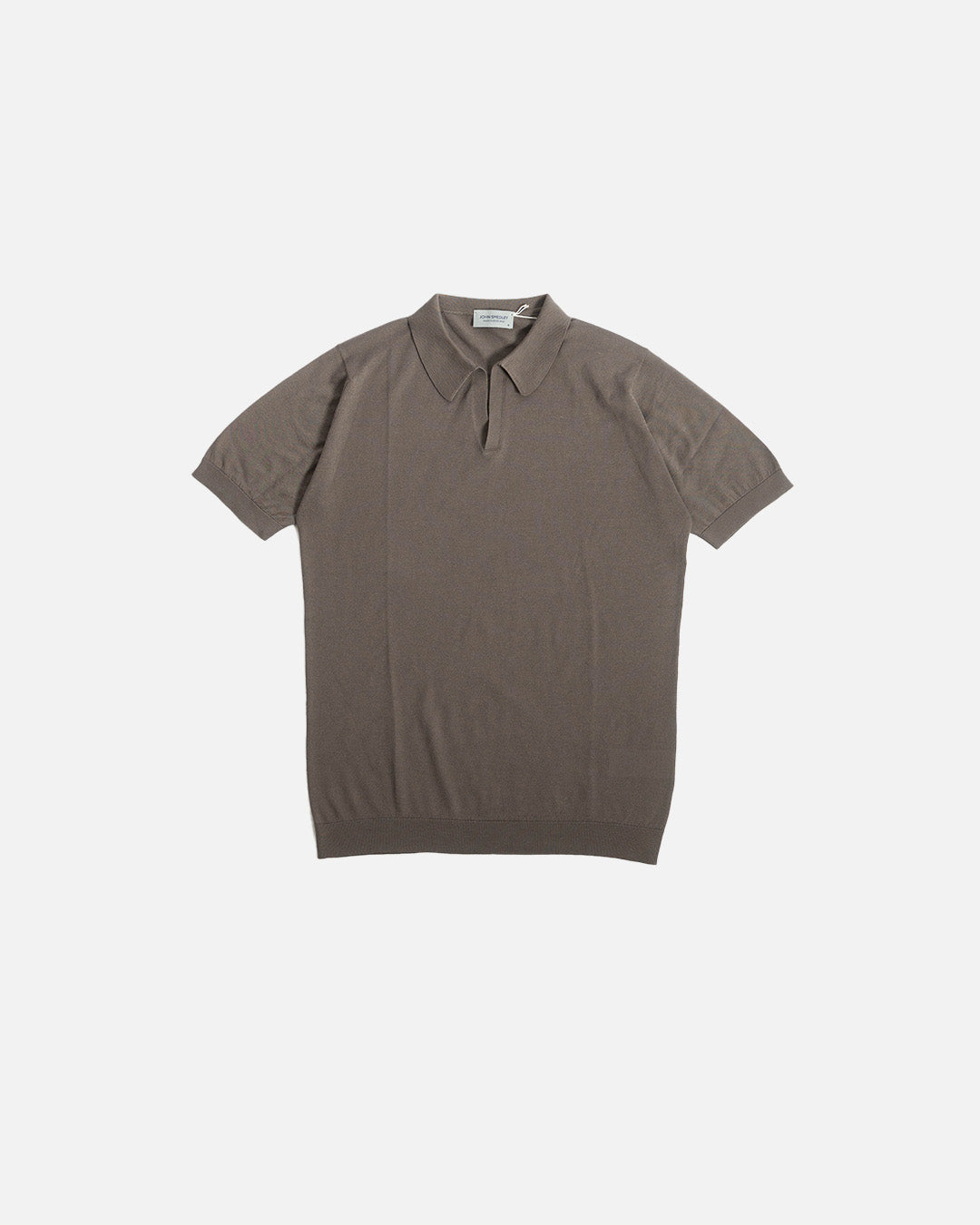 John Smedley Noah Sea Island Cotton Skipper Beige Musk