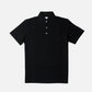 The Decorum Short Sleeve Polo Shirt - Black