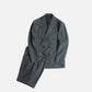 Casa Del Sarto Grey Stripe Double Breasted Suits