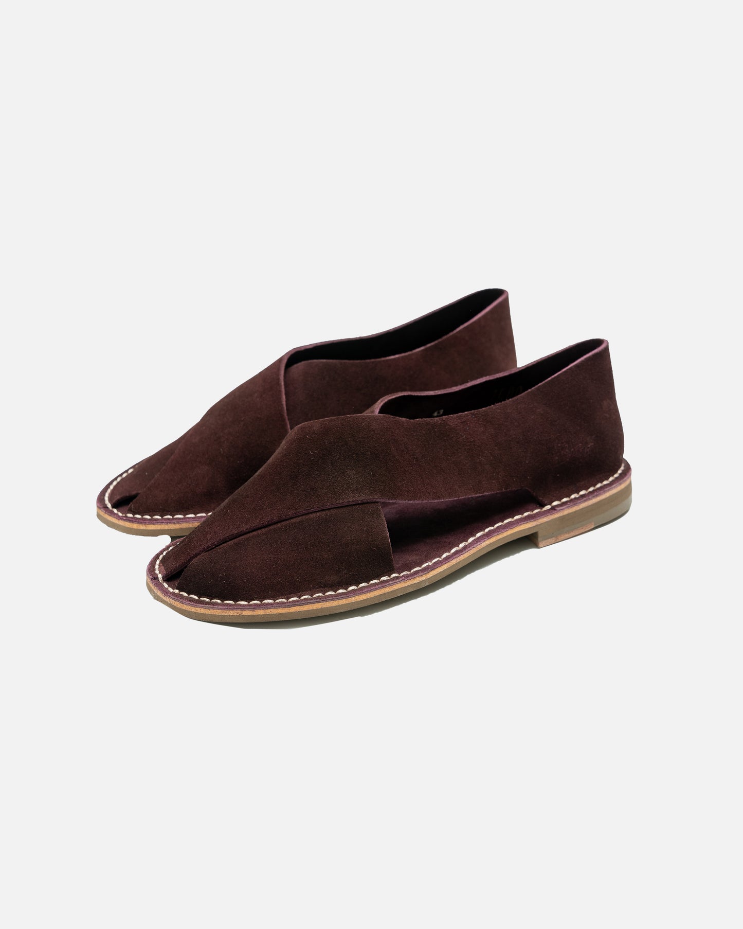 Jacques Solovière Biarritz Plum (Rubber Sole)