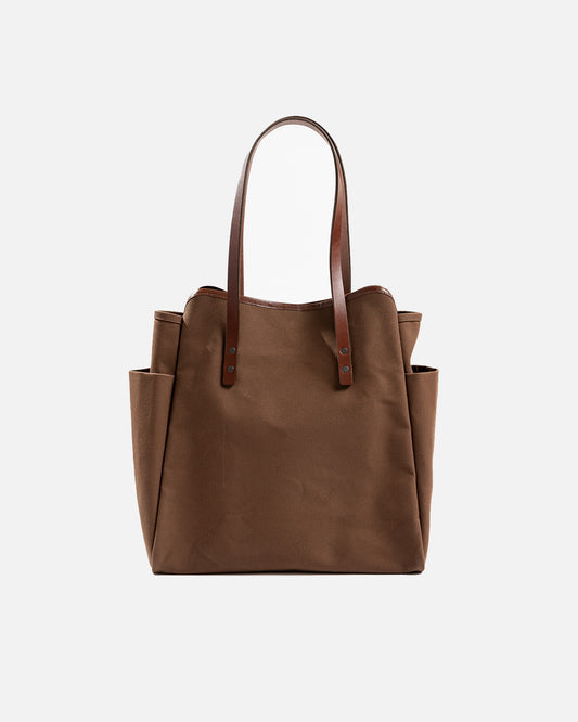Southern Field Industries SHOPPER Tote - Acorn / Chocolate