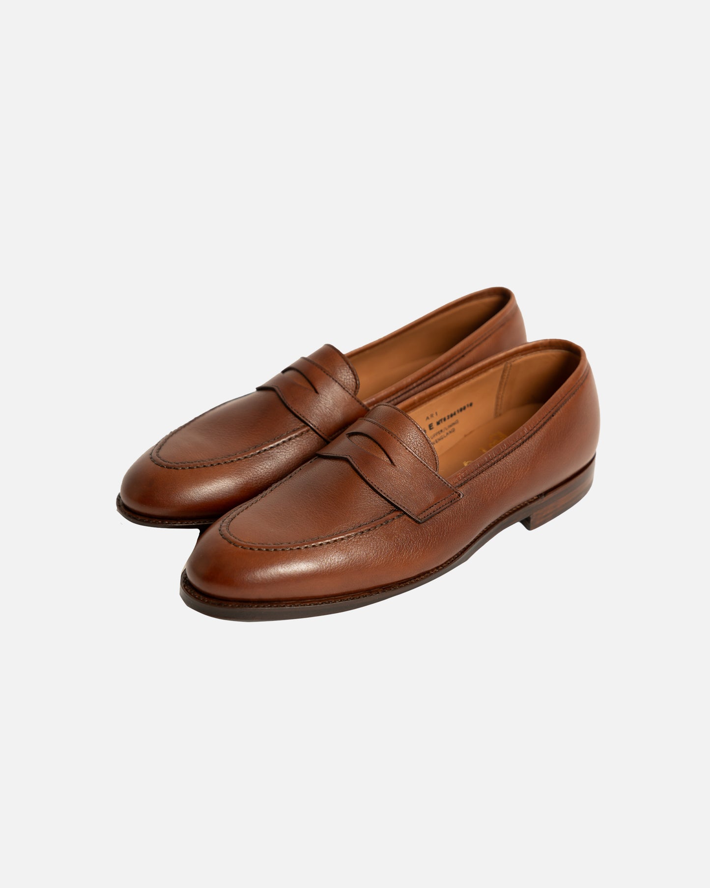 Crockett & Jones Ari Chestnut Milled Calf – The Decorum Bangkok