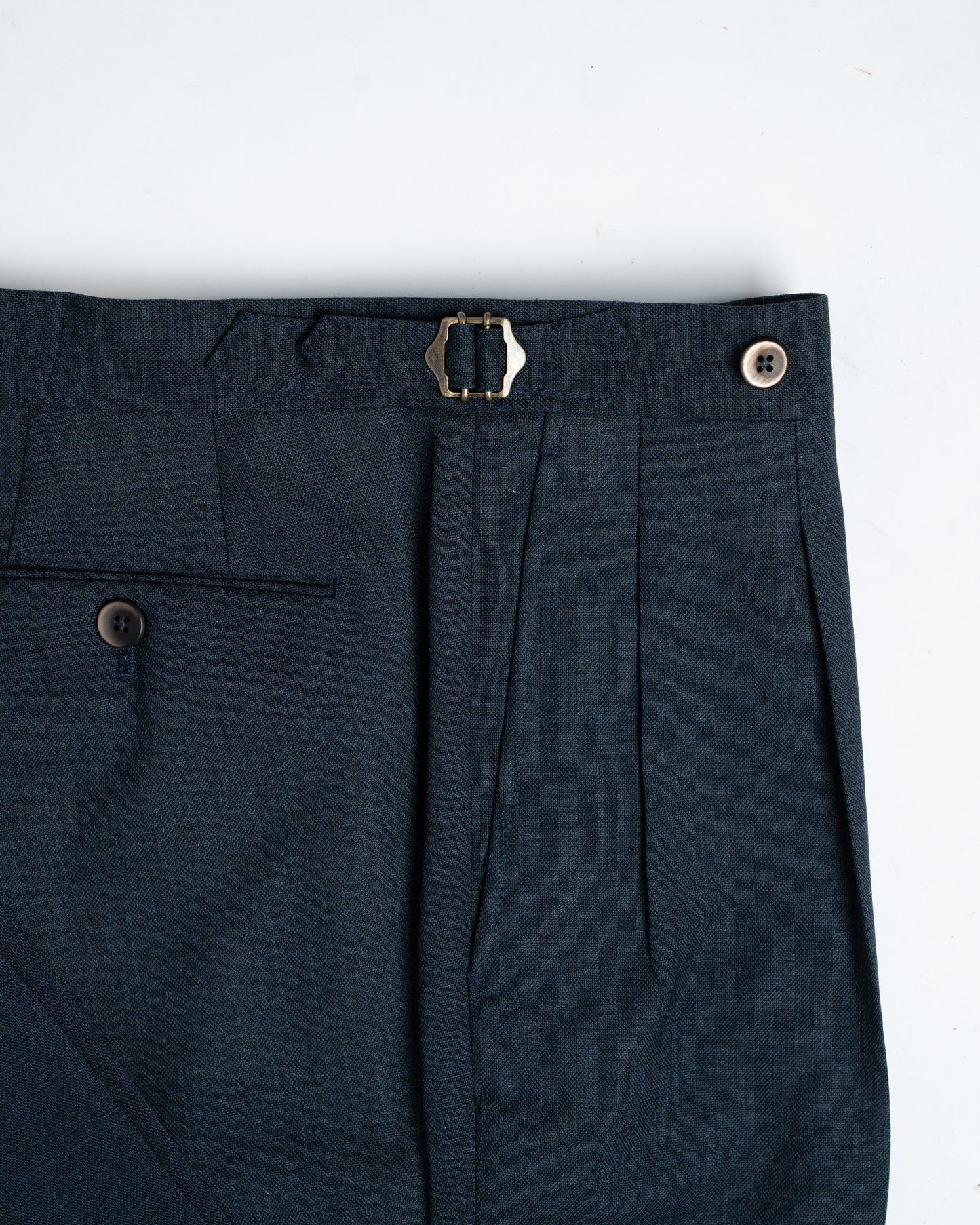 The Decorum Delon Trousers in Navy Wool