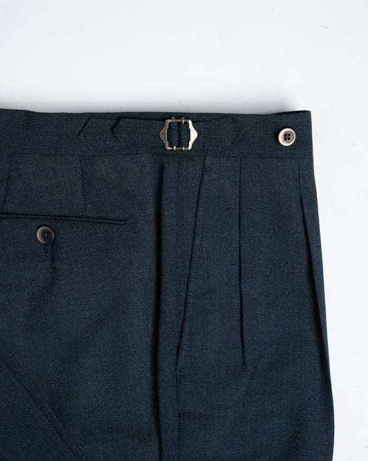 The Decorum Delon Trousers in Navy Wool