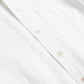 YK White Linen Stand Collar Work Jacket